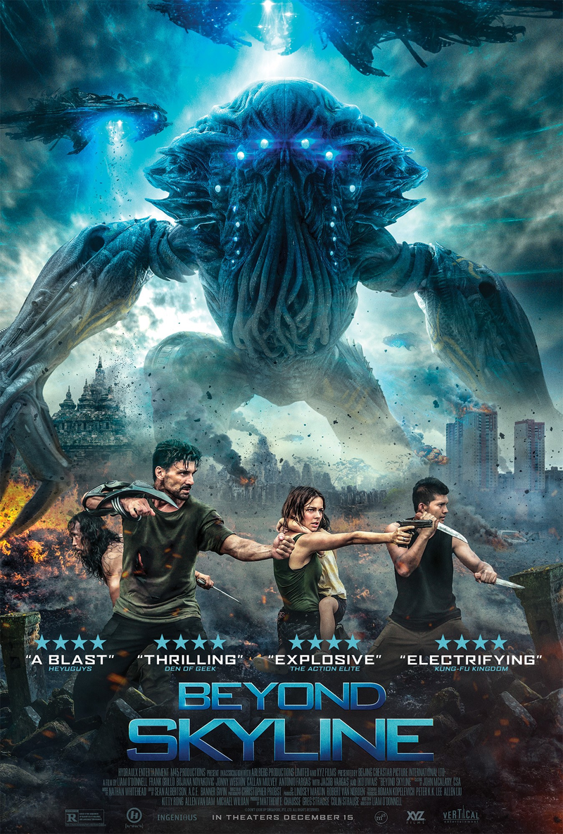 Illustration for article titled There Is So Much Weirdness Happening in This Beyond Skyline Clip